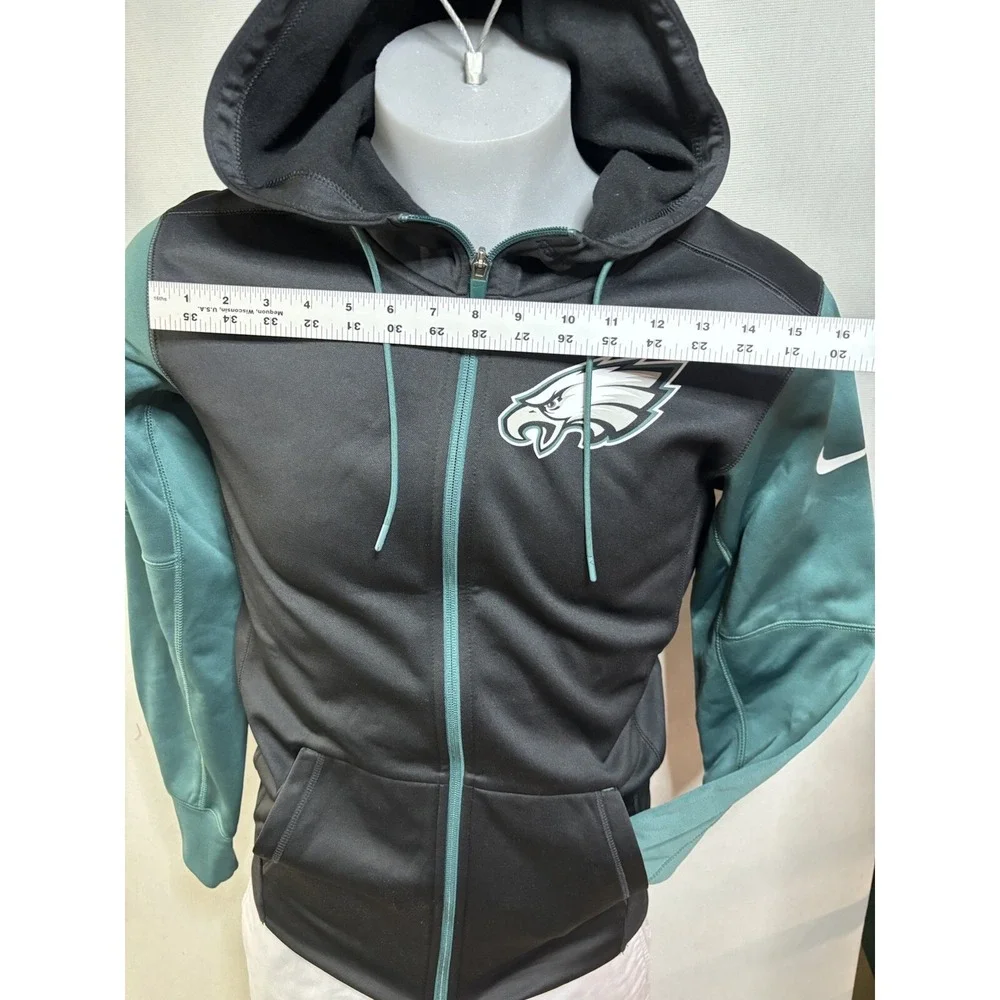 NWT Men's Nike NFL Philadelphia Eagles Long Sleeve Zip-Up Sweatshirt SIZE Small